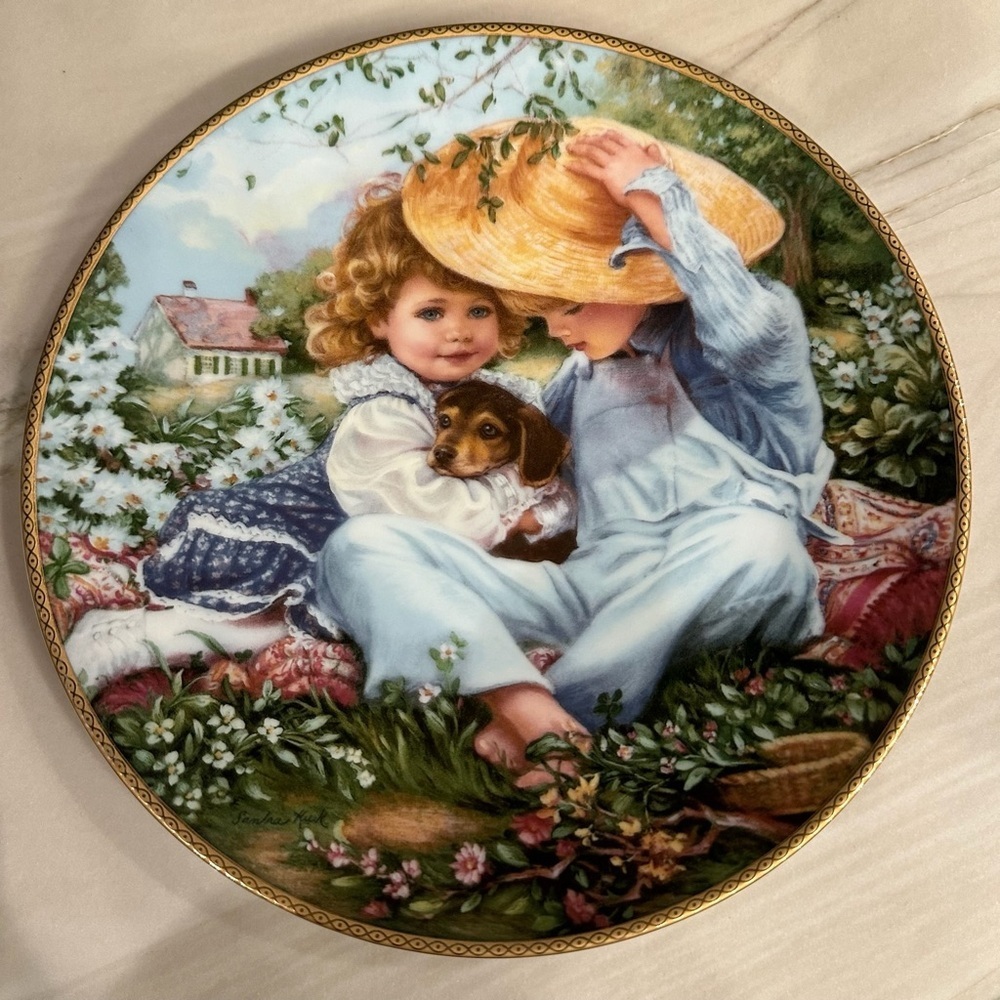 A Time to Love by Sandra Kuck Vintage Collector’s Plate 569